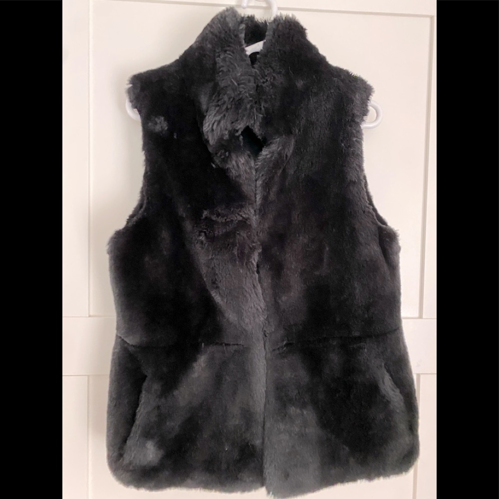 Land’s End Faux Fur Vest